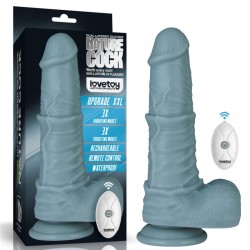 Rechargeable Thrusting and Vibrating Silicone Dildo 11.0