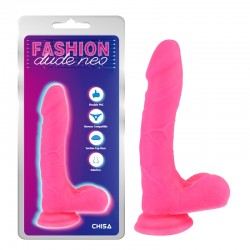 Dual Density Cock Dildo-Pink 8.0