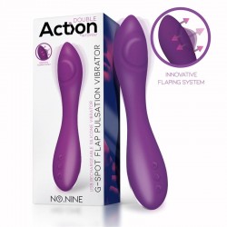 ACTION NO. NINE G-SPOT VIBRATOR FLAP FUNCTION MAGNETIC USB SILICONE