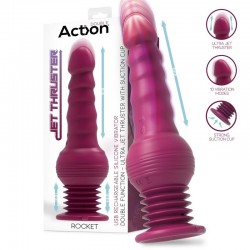 ACTION ROCKET ULTRA JET THRUSTER VIBRATOR WITH POWERFULL SUCTION CUP