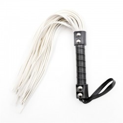      White Leather Flogger