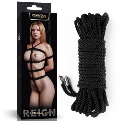     Rebellion Reign Ebony Silky Bondage Rope