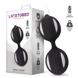 LATETOBED Misha Double Kegel Balls with Internal Weight